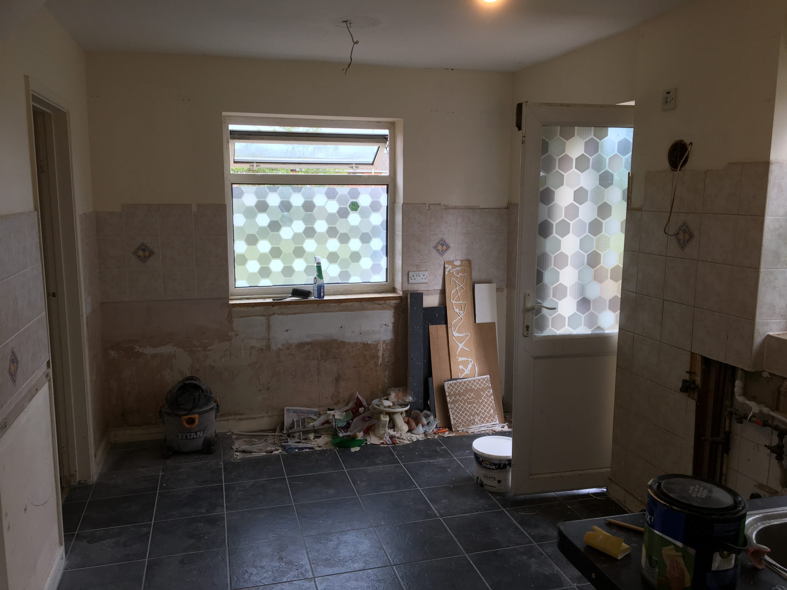 New Kitchen Installation Before